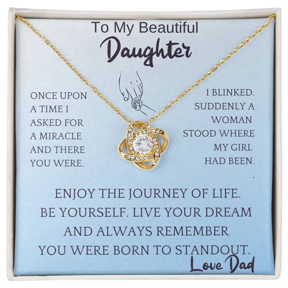 Journey of Life Daughter Necklace Gift for Jewelry | Gifting2Go