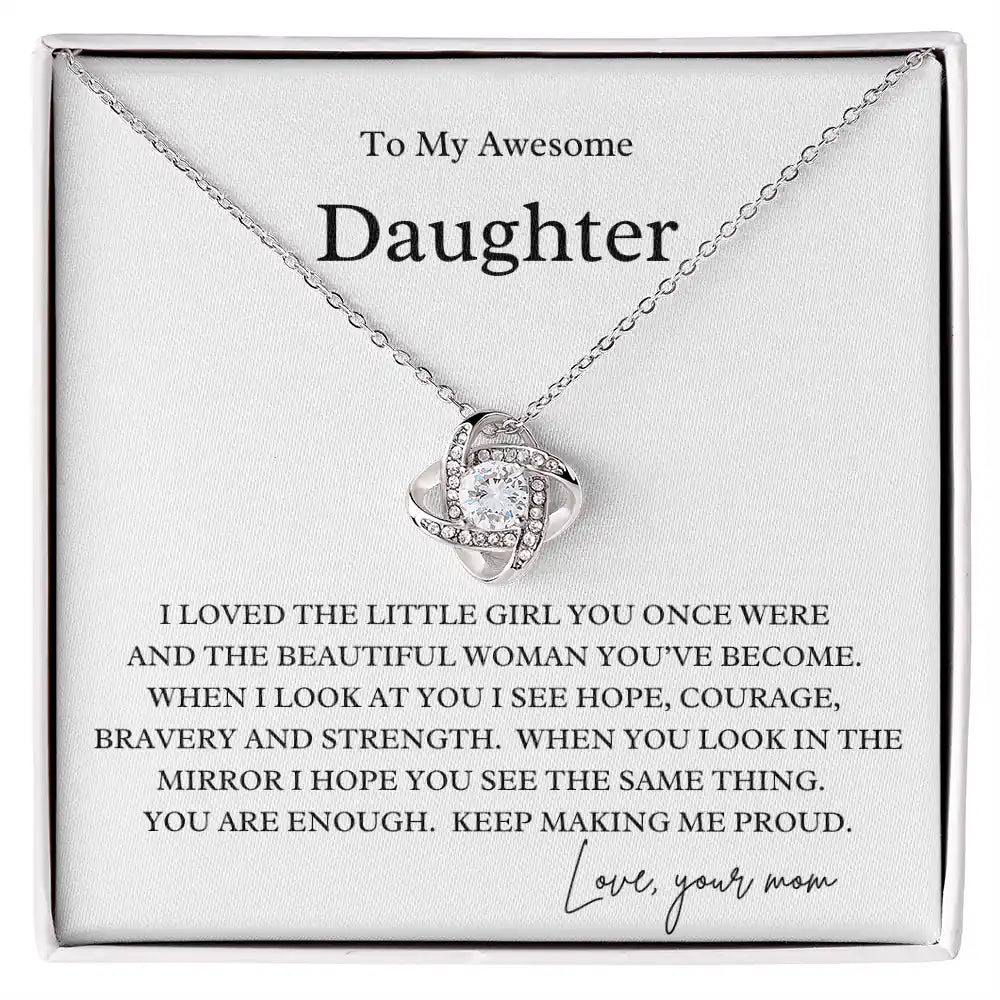Keep Making Me Proud Daughter Necklace Gift for Jewelry | Gifting2Go