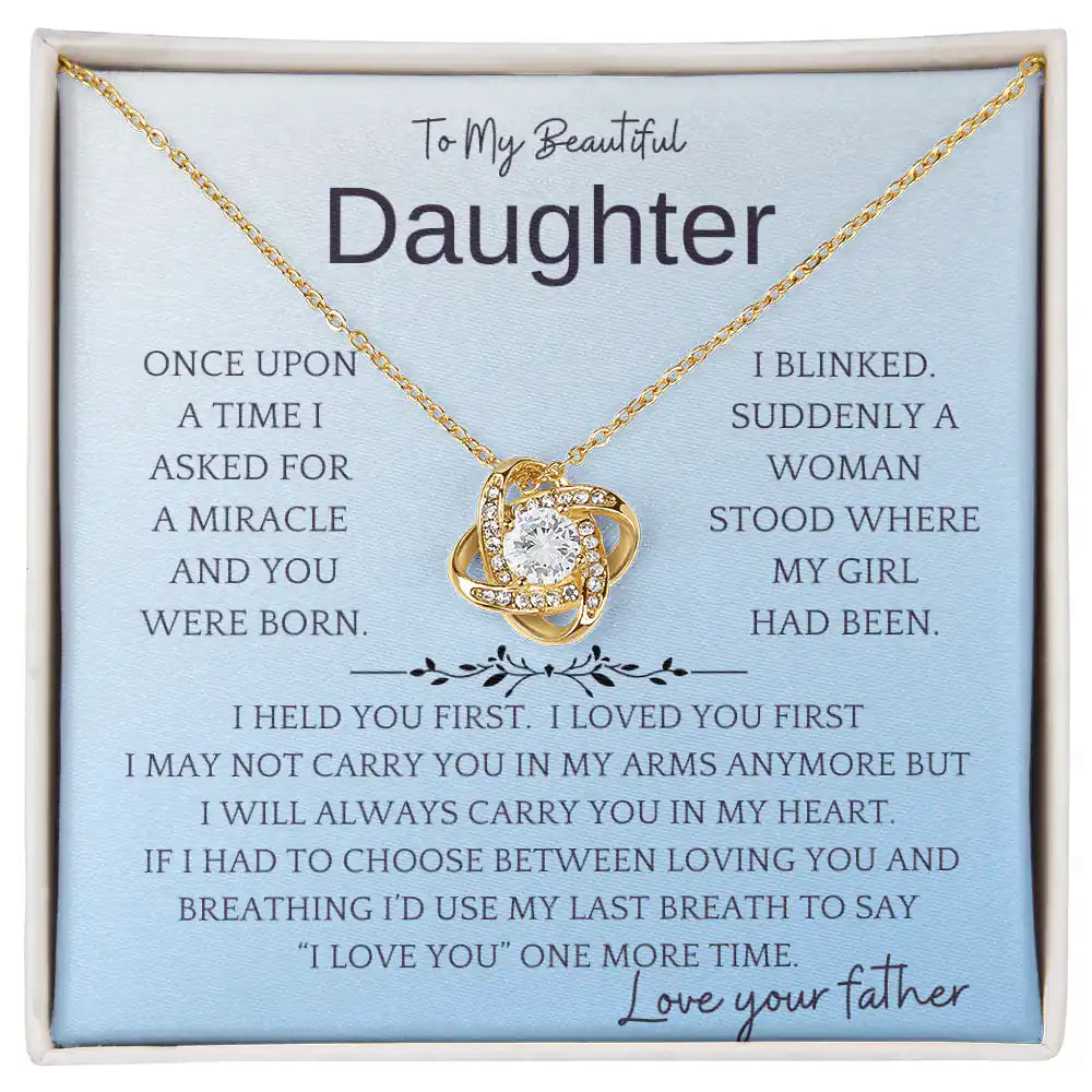Last Breath Gift For Daughter Gift for Jewelry | Gifting2Go