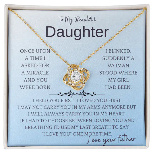 Last Breath Gift For Daughter Gift for Jewelry | Gifting2Go