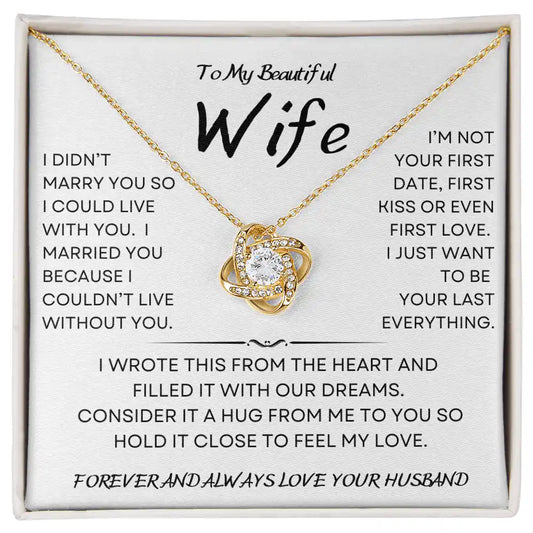 Last Everything Wife Necklace Gift for Jewelry | Gifting2Go