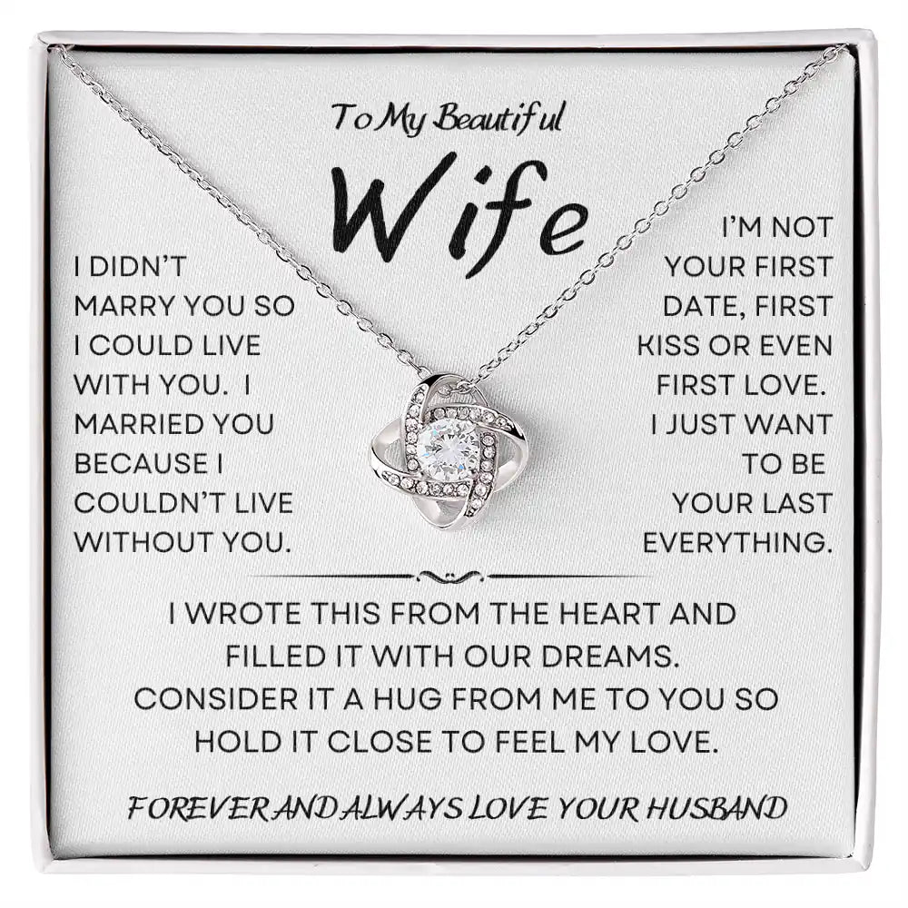 Last Everything Wife Necklace Gift for Jewelry | Gifting2Go