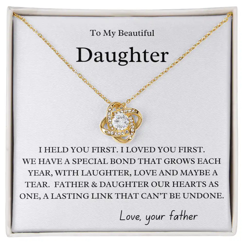 Laughter, Love Daughter Necklace Gift for Jewelry | Gifting2Go