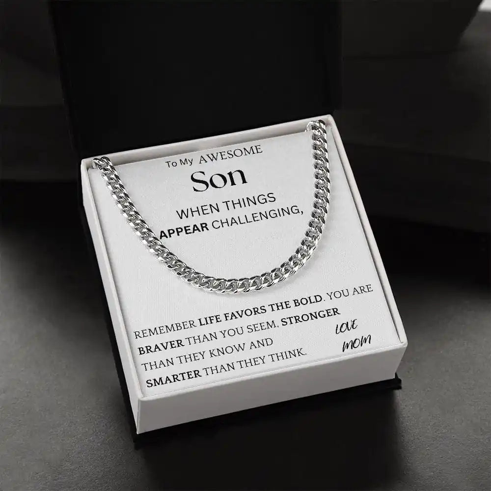 Life Favors Bold Chain Jewelry Gift For Son Gift for Jewelry | Gifting2Go