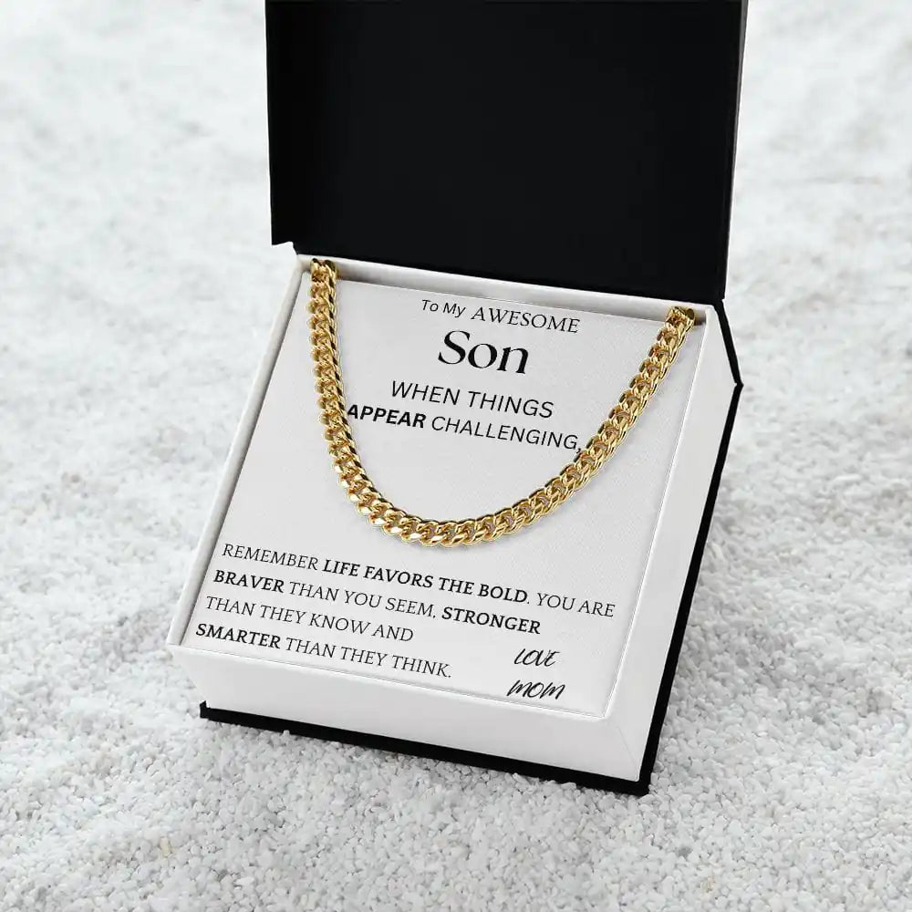Life Favors Bold Chain Jewelry Gift For Son Gift for Jewelry | Gifting2Go