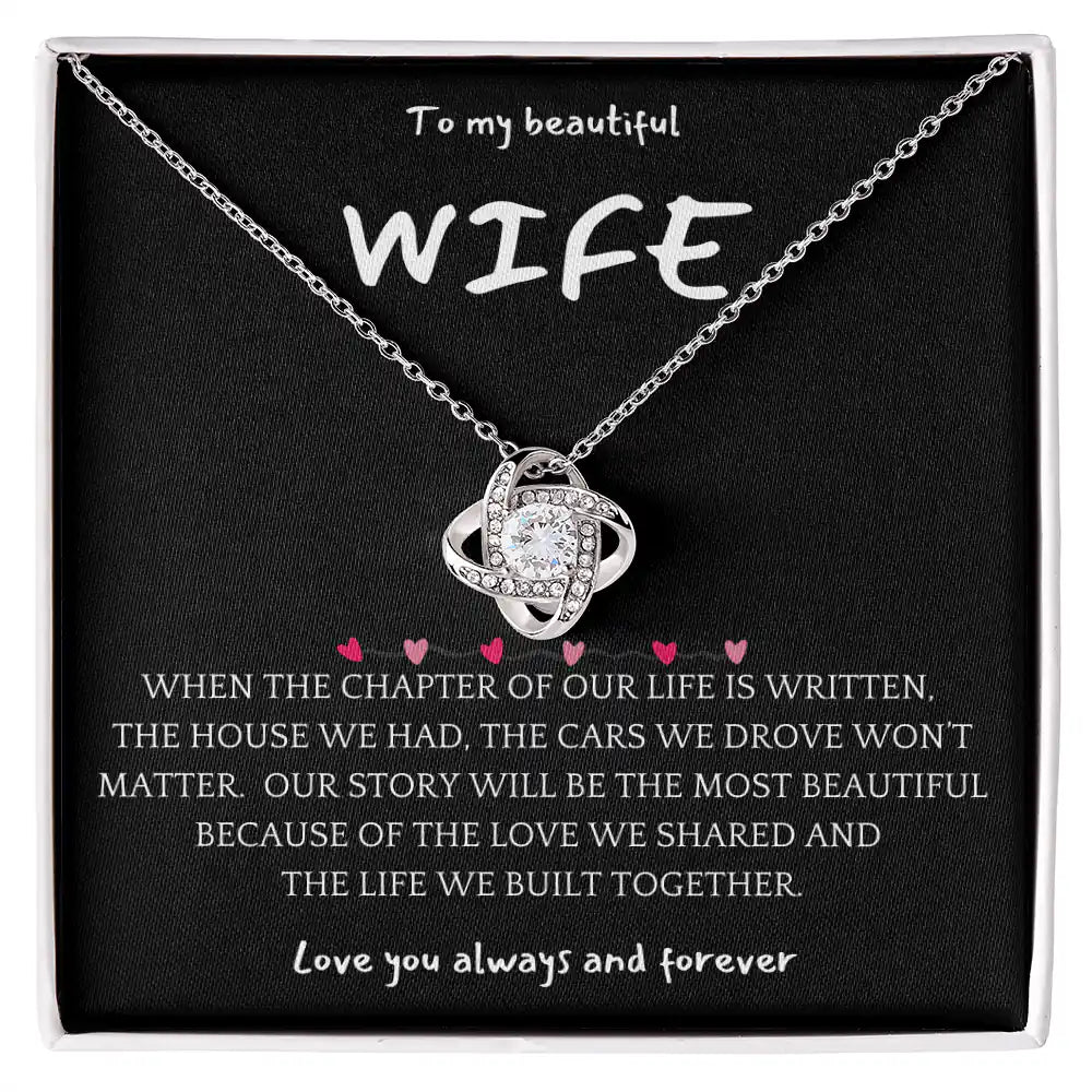 Life We Built Wife Necklace Gift for Jewelry | Gifting2Go