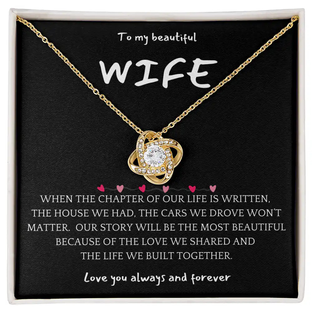 Life We Built Wife Necklace Gift for Jewelry | Gifting2Go
