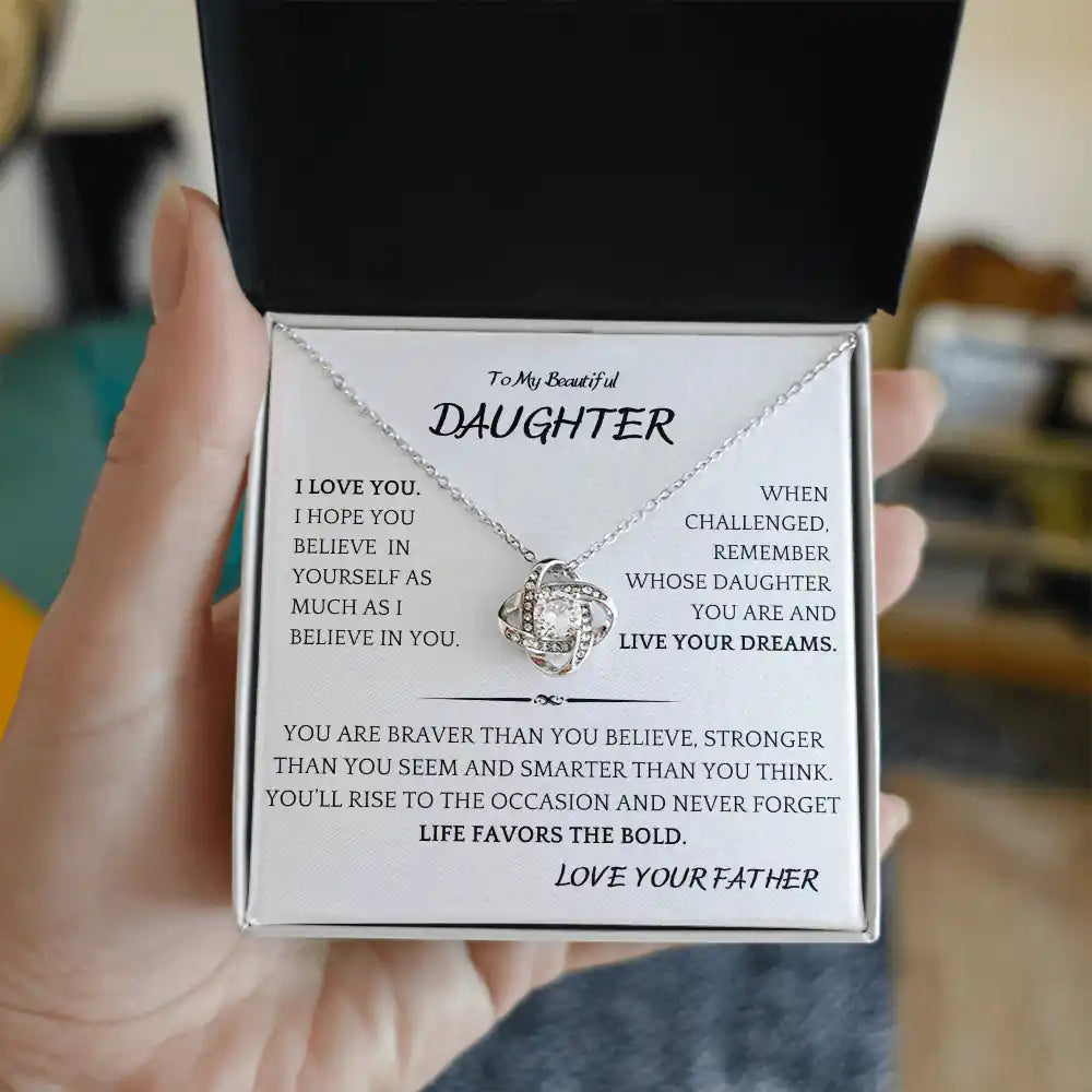 Live Boldly Daughter Gift Gift for Jewelry | Gifting2Go