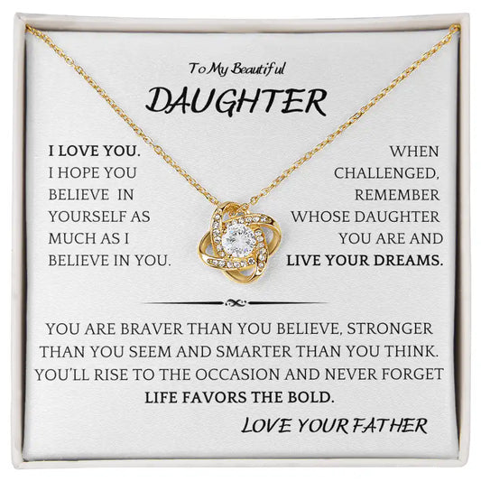 Live Boldly Daughter Gift Gift for Jewelry | Gifting2Go