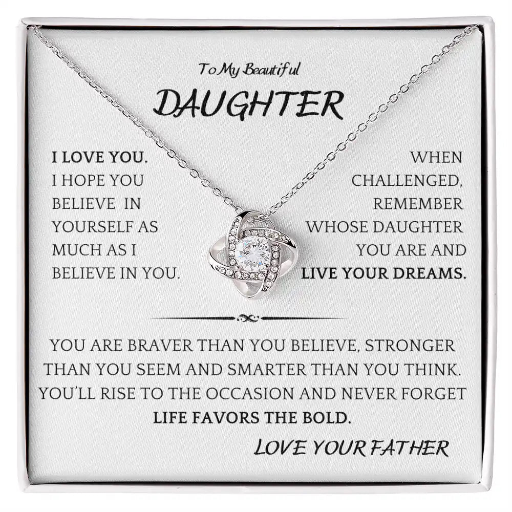 Live Boldly Daughter Gift Gift for Jewelry | Gifting2Go