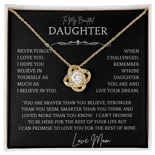 Live Dream Daughter Necklace Gift for Jewelry | Gifting2Go