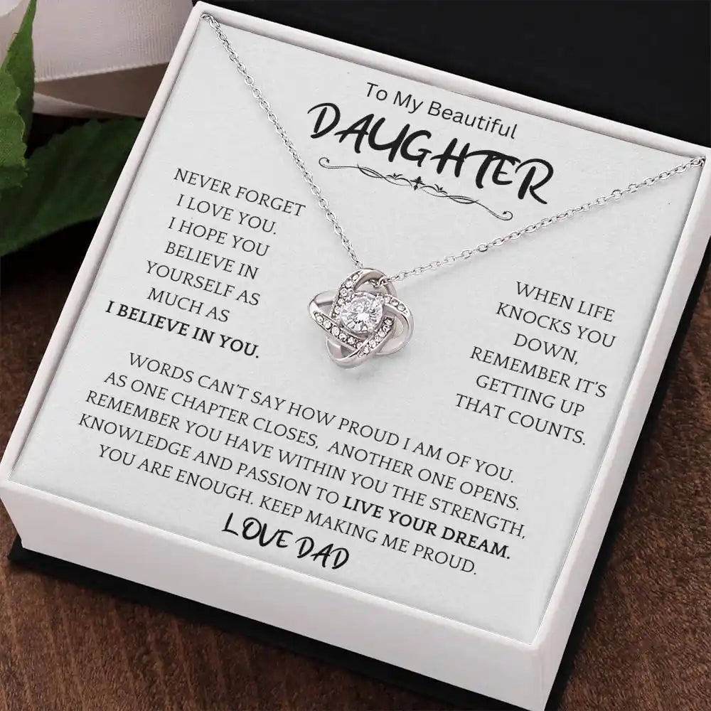 Live The Dream Gift From Dad Gift for Jewelry | Gifting2Go