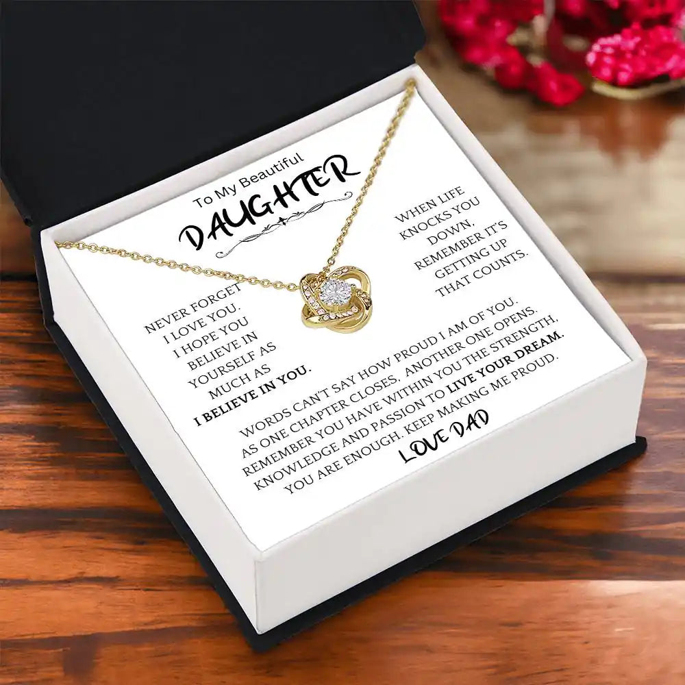 Live The Dream Gift From Dad Gift for Jewelry | Gifting2Go