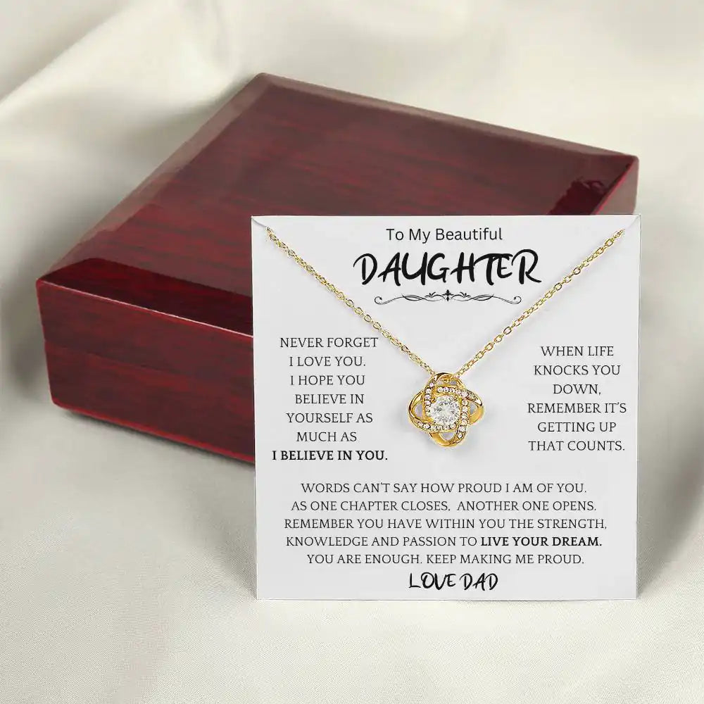Live The Dream Gift From Dad Gift for Jewelry | Gifting2Go