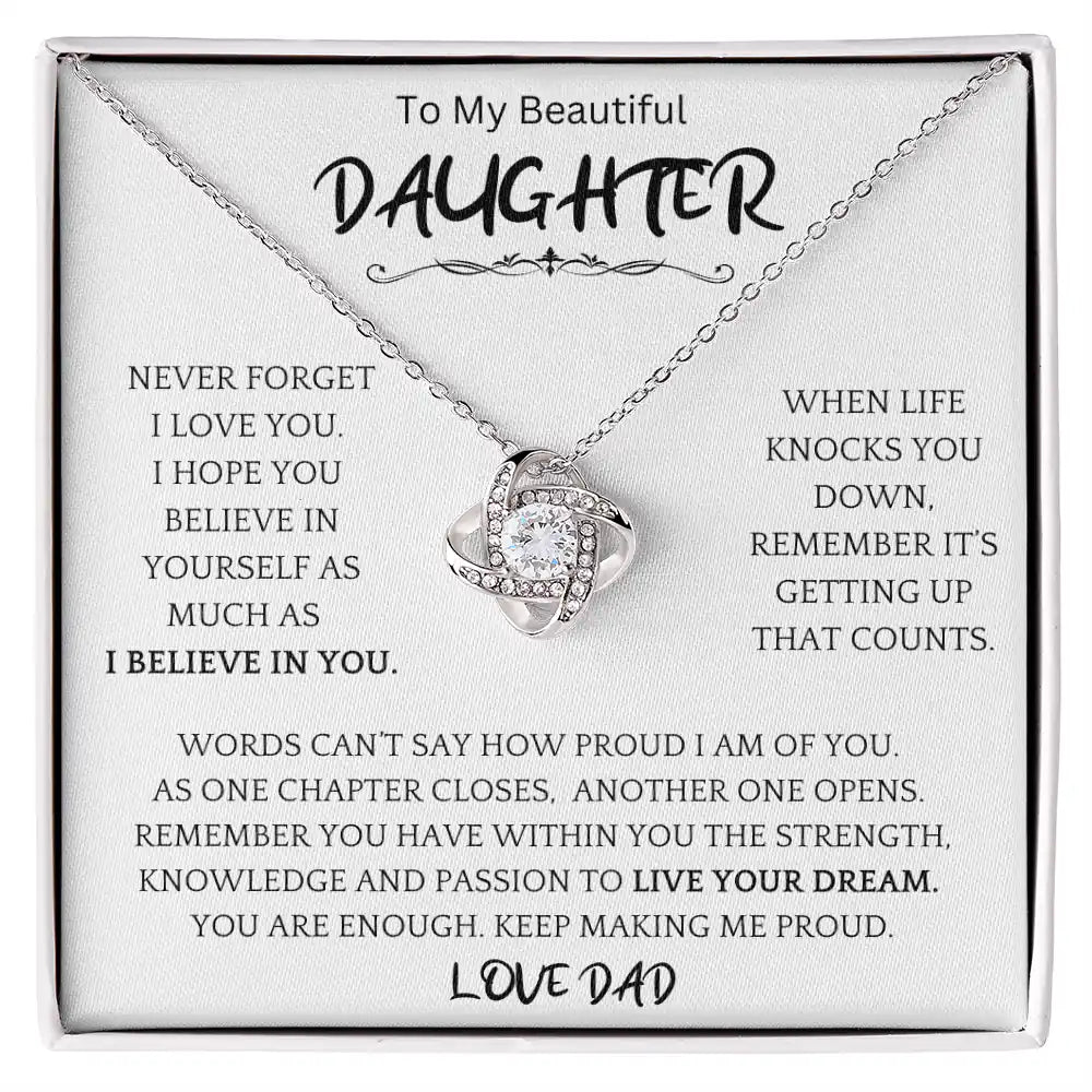 Live The Dream Gift From Dad Gift for Jewelry | Gifting2Go