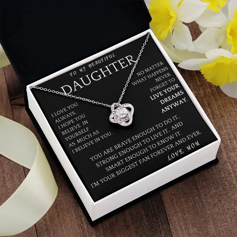 Live Your Dream Anyway Necklace Gift Daughter Gift for Jewelry | Gifting2Go