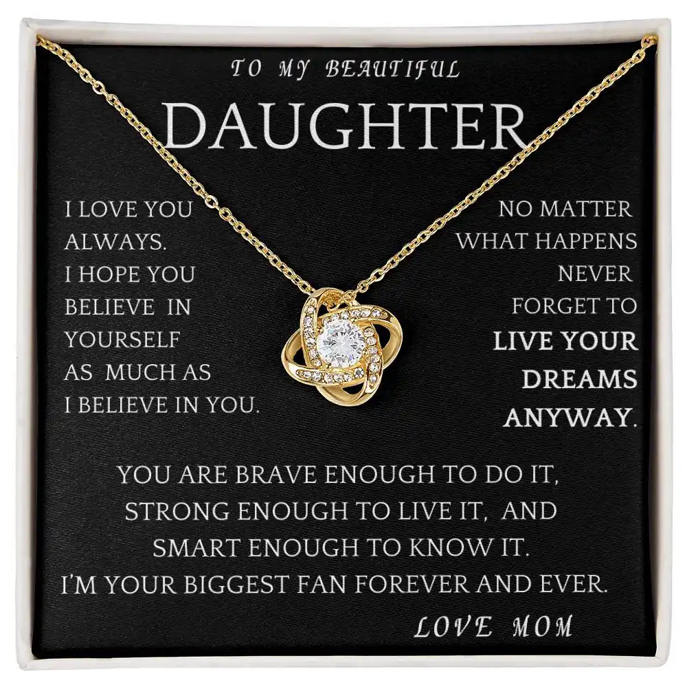 Live Your Dream Anyway Necklace Gift Daughter Gift for Jewelry | Gifting2Go