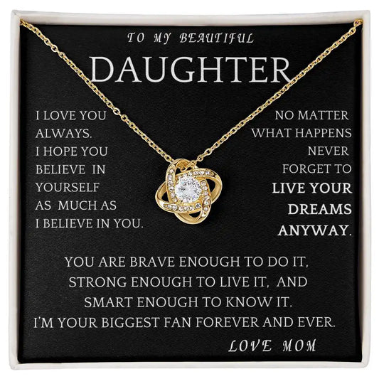 Live Your Dream Anyway Necklace Gift Daughter Gift for Jewelry | Gifting2Go