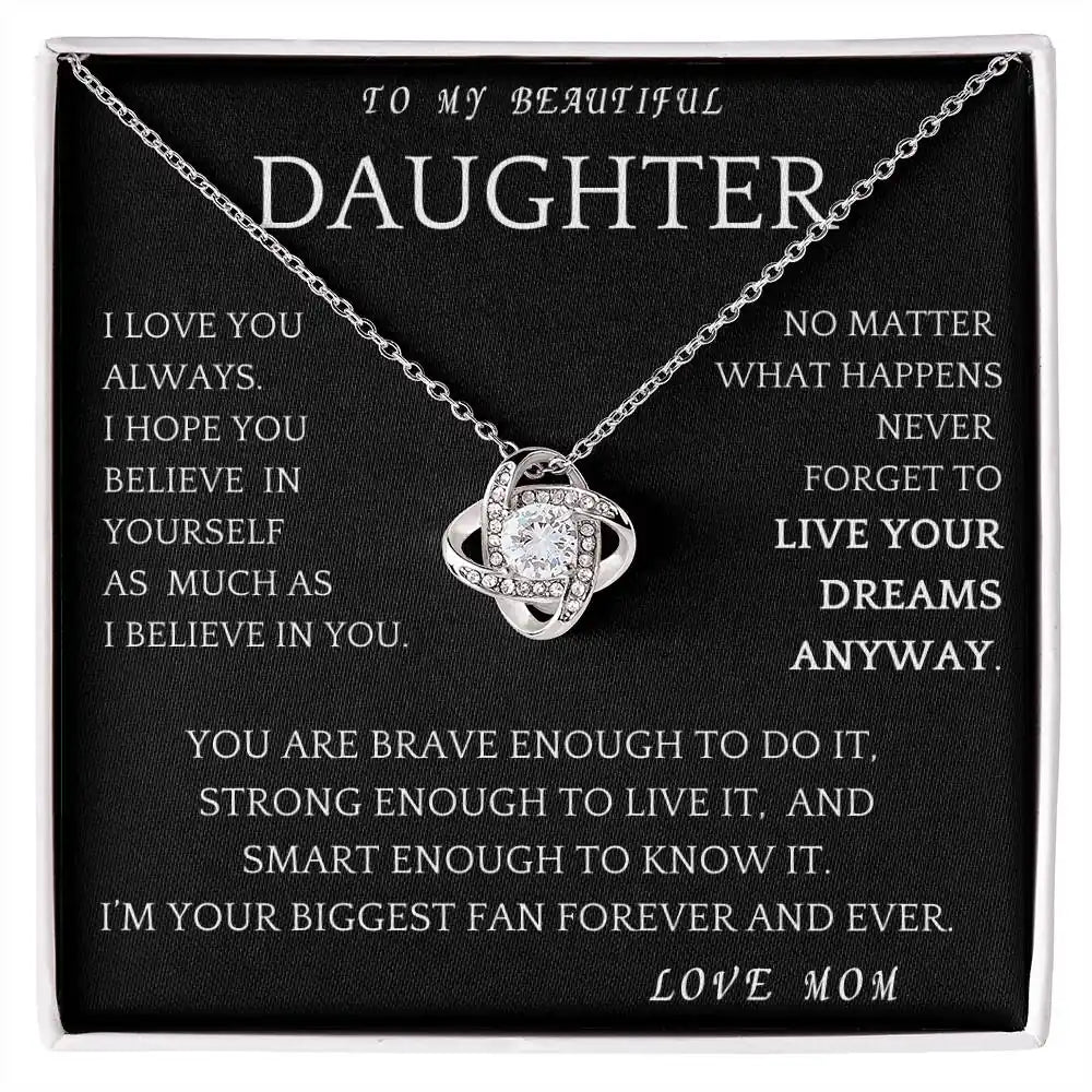 Live Your Dream Anyway Necklace Gift Daughter Gift for Jewelry | Gifting2Go