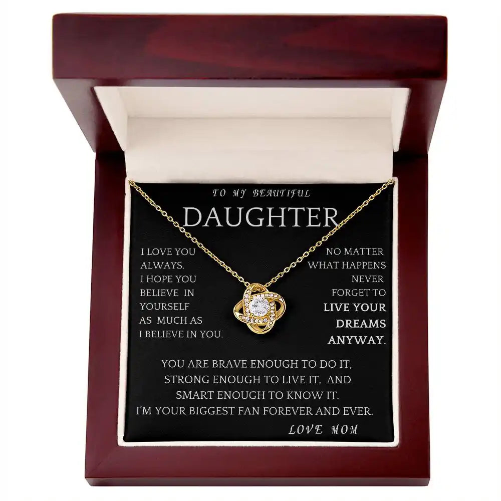 Live Your Dream Anyway Necklace Gift Daughter Gift for Jewelry | Gifting2Go