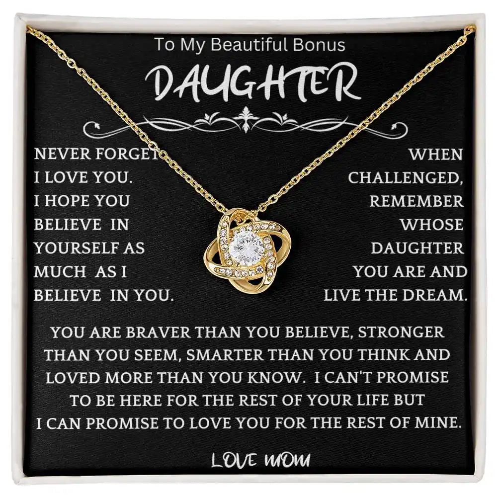Live Your Dreams Necklace Bonus Daughter Gift for Jewelry | Gifting2Go