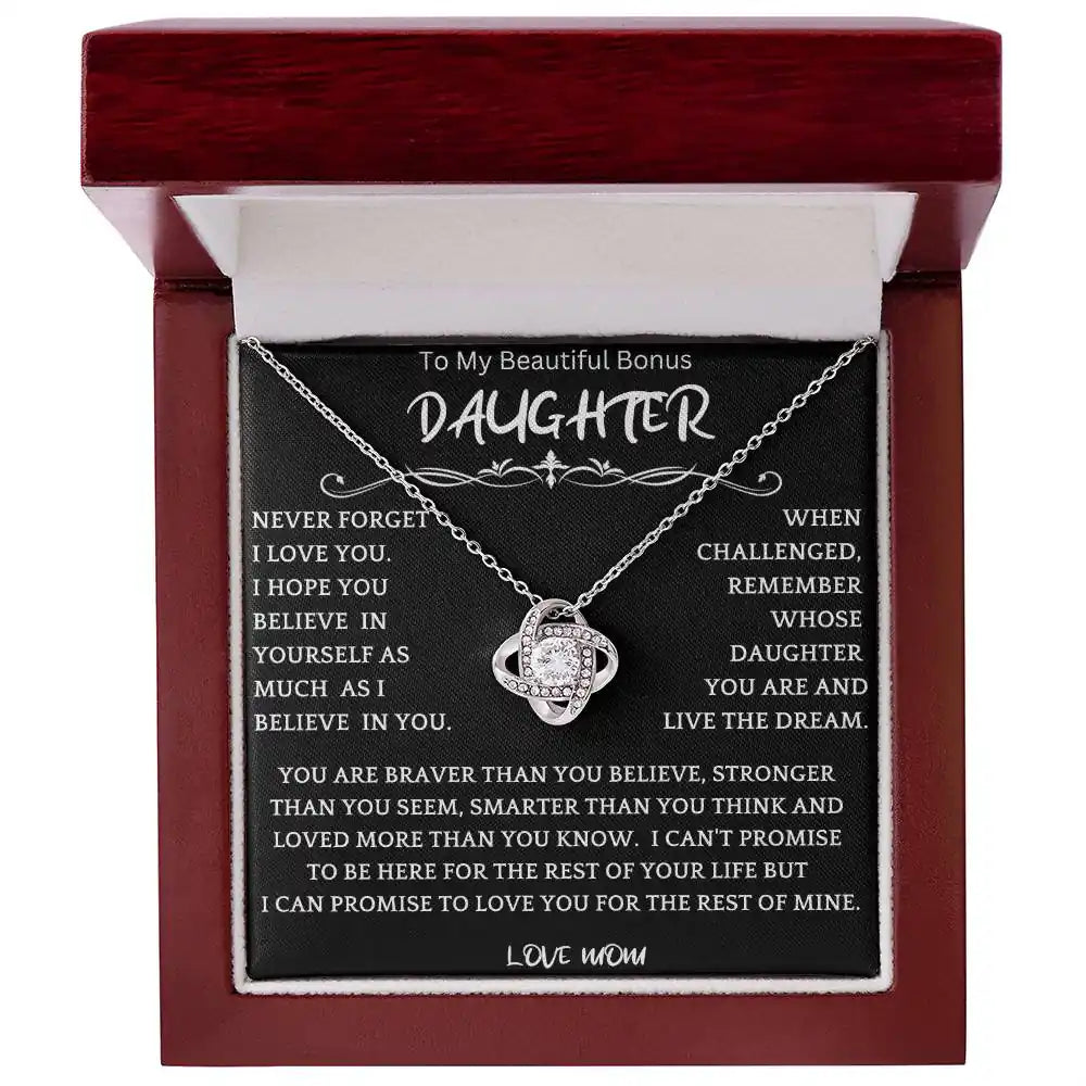 Live Your Dreams Necklace Bonus Daughter Gift for Jewelry | Gifting2Go
