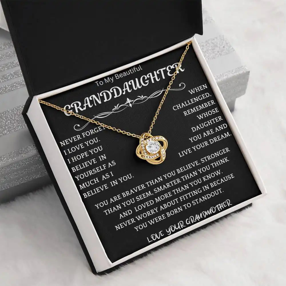 Live Your Dreams Necklace Gift For Granddaughter Gift for Jewelry | Gifting2Go