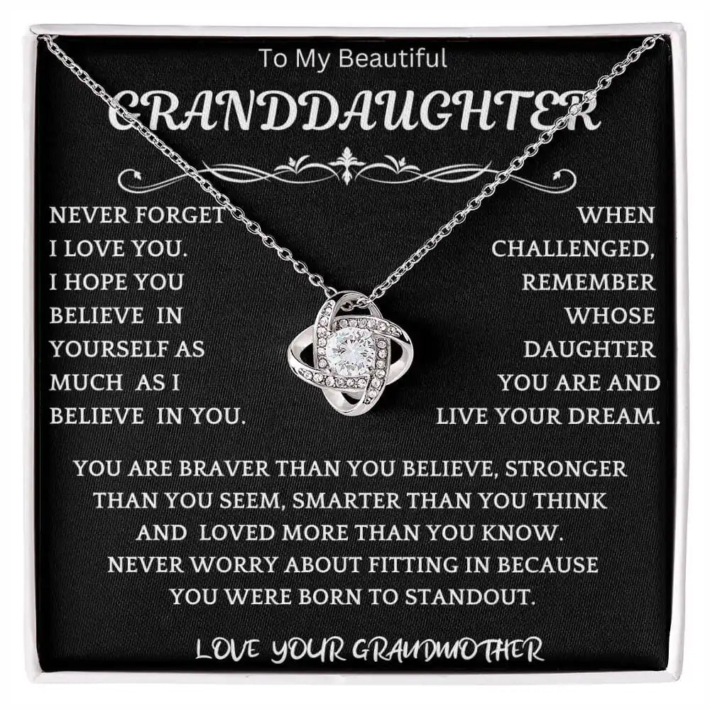 Live Your Dreams Necklace Gift For Granddaughter Gift for Jewelry | Gifting2Go