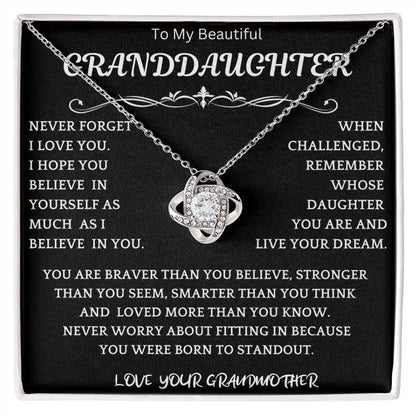 Live Your Dreams Necklace Gift For Granddaughter Gift for Jewelry | Gifting2Go