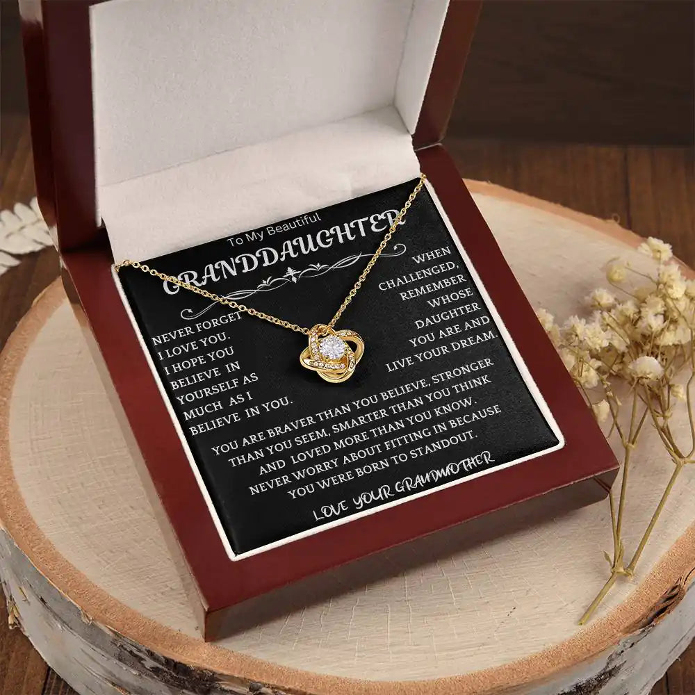 Live Your Dreams Necklace Gift For Granddaughter Gift for Jewelry | Gifting2Go