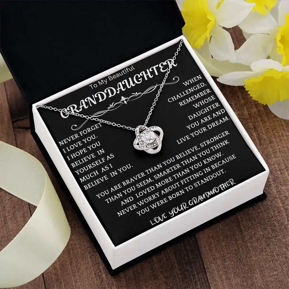 Live Your Dreams Necklace Gift For Granddaughter Gift for Jewelry | Gifting2Go
