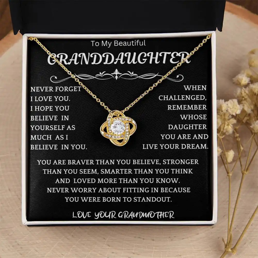 Live Your Dreams Necklace Gift For Granddaughter Gift for Jewelry | Gifting2Go