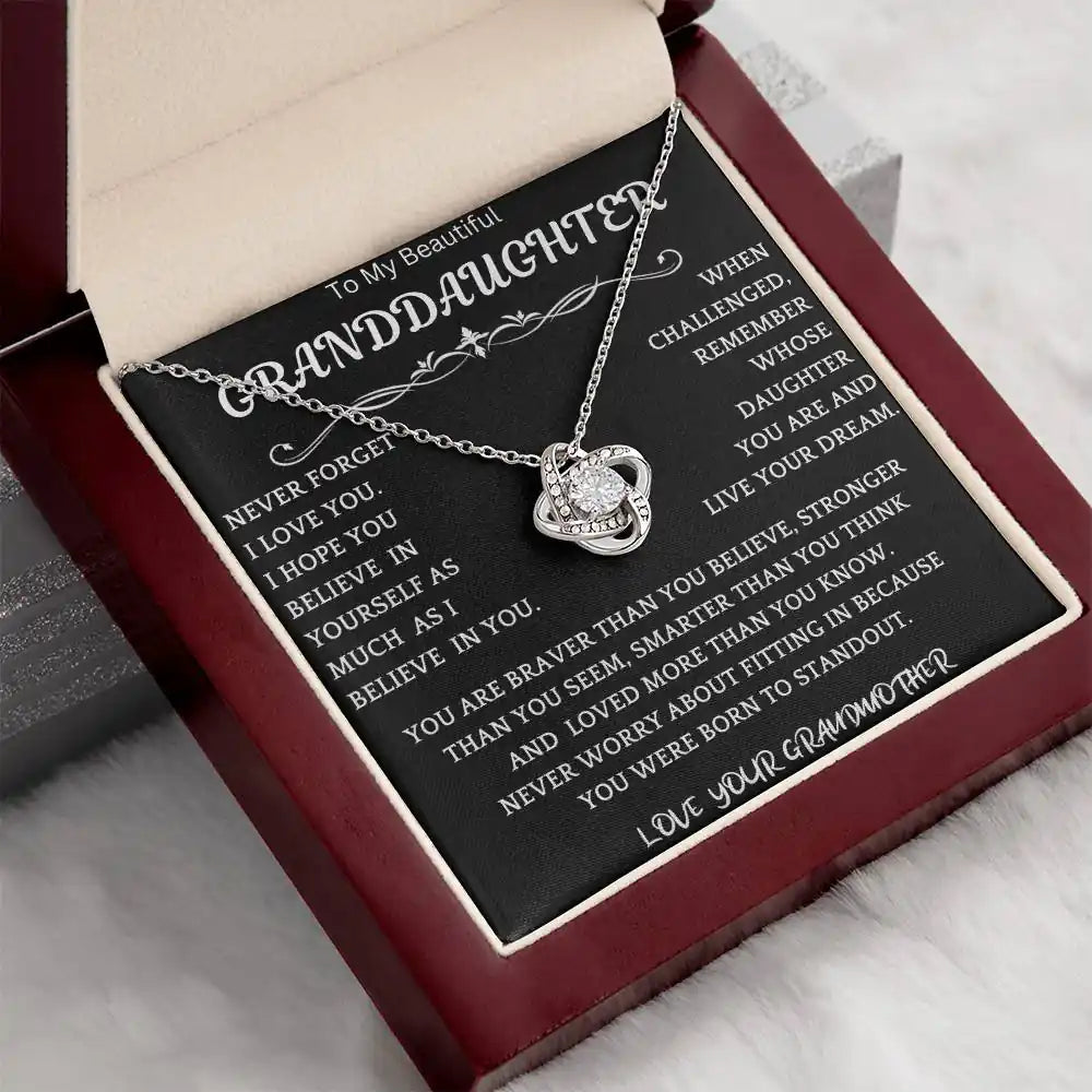 Live Your Dreams Necklace Gift For Granddaughter Gift for Jewelry | Gifting2Go