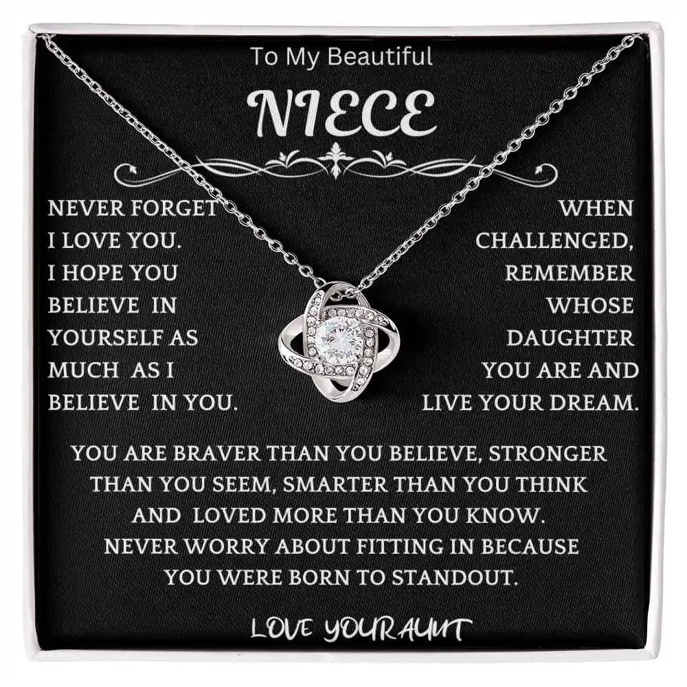 Live Your Dreams Necklace Gift For Niece gifting2go-com.myshopify.com