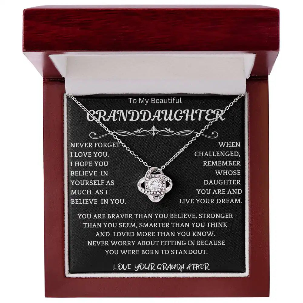 Live Your Dreams Necklace Gift From Grandfather Gift for Jewelry | Gifting2Go