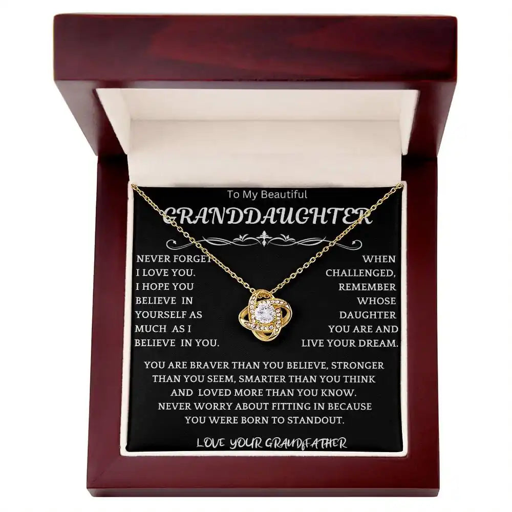 Live Your Dreams Necklace Gift From Grandfather Gift for Jewelry | Gifting2Go