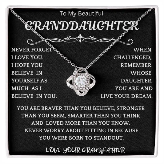 Live Your Dreams Necklace Gift From Grandfather Gift for Jewelry | Gifting2Go