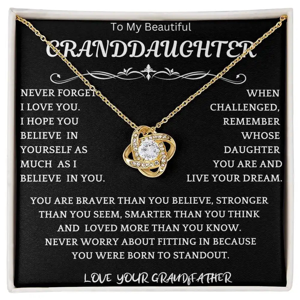 Live Your Dreams Necklace Gift From Grandfather Gift for Jewelry | Gifting2Go