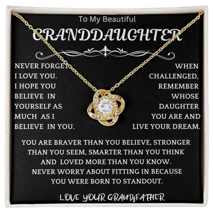 Live Your Dreams Necklace Gift From Grandfather Gift for Jewelry | Gifting2Go
