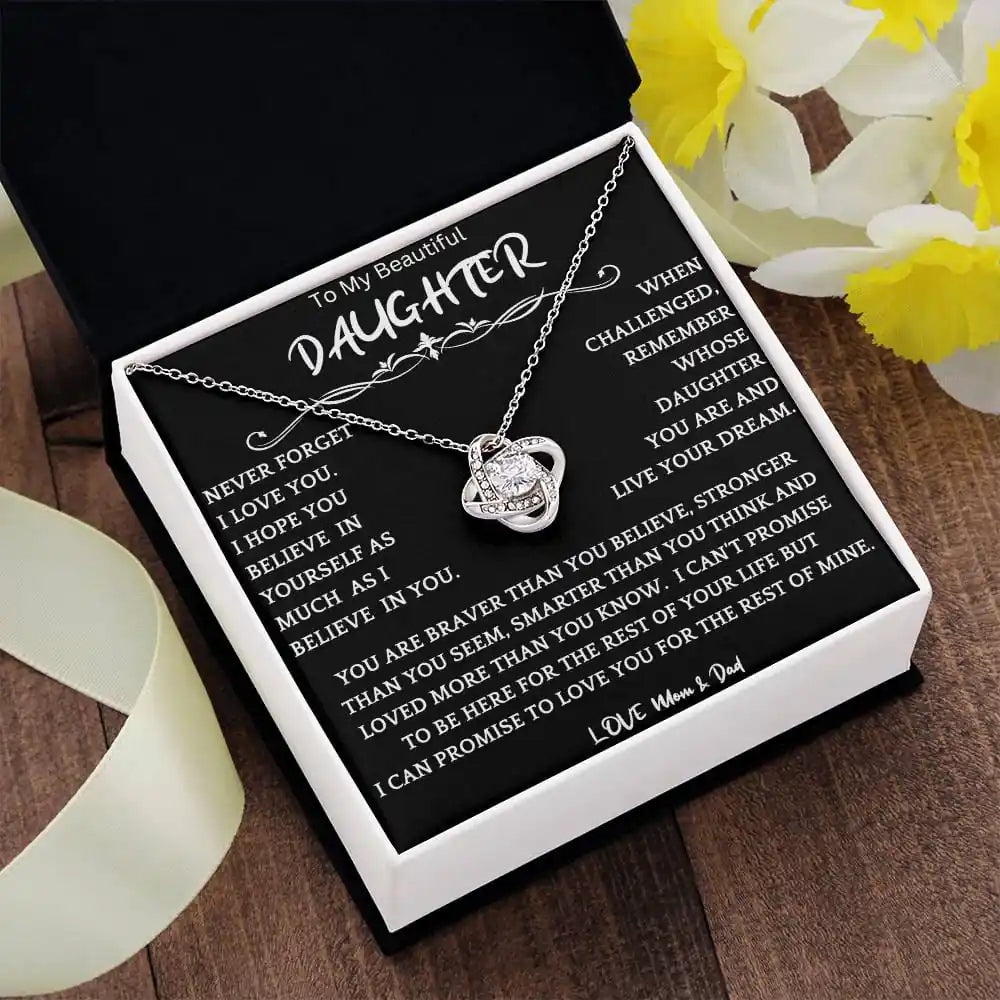 Live Your Dreams Necklace Gift From Mom & Dad Gift for Jewelry | Gifting2Go