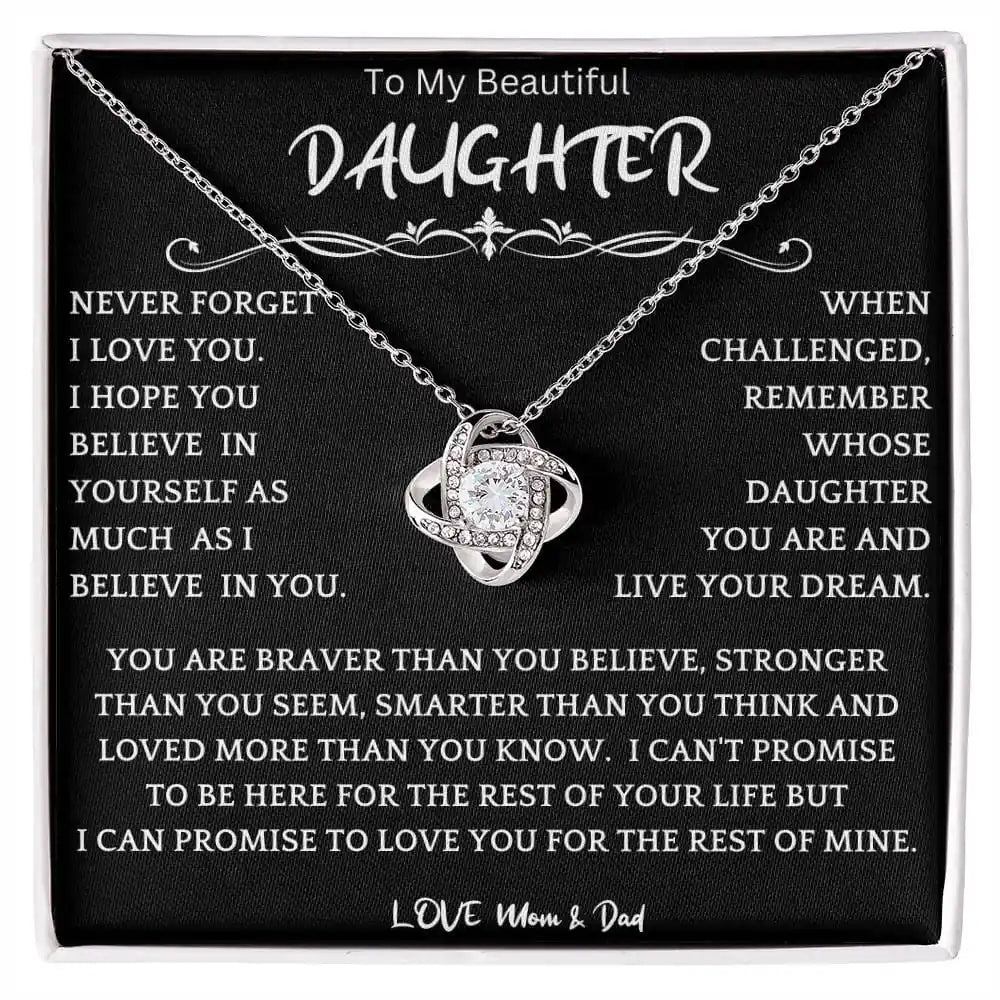 Live Your Dreams Necklace Gift From Mom & Dad Gift for Jewelry | Gifting2Go