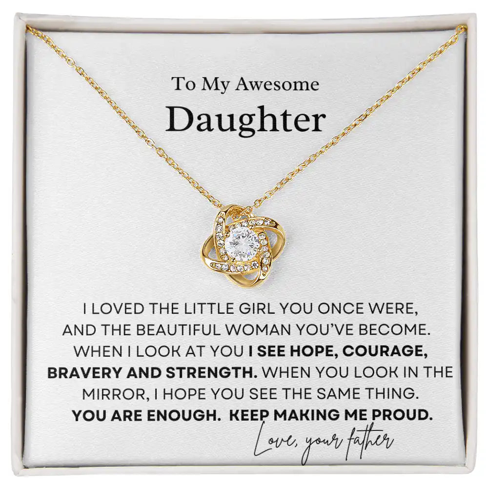 Look At You Daughter Necklace Gift for Jewelry | Gifting2Go