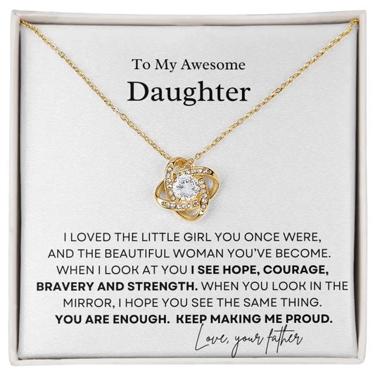 Look At You Daughter Necklace Gift for Jewelry | Gifting2Go