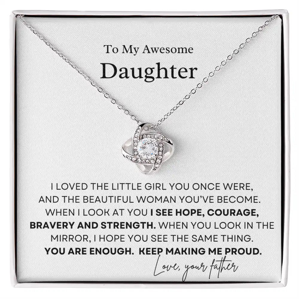 Look At You Daughter Necklace Gift for Jewelry | Gifting2Go