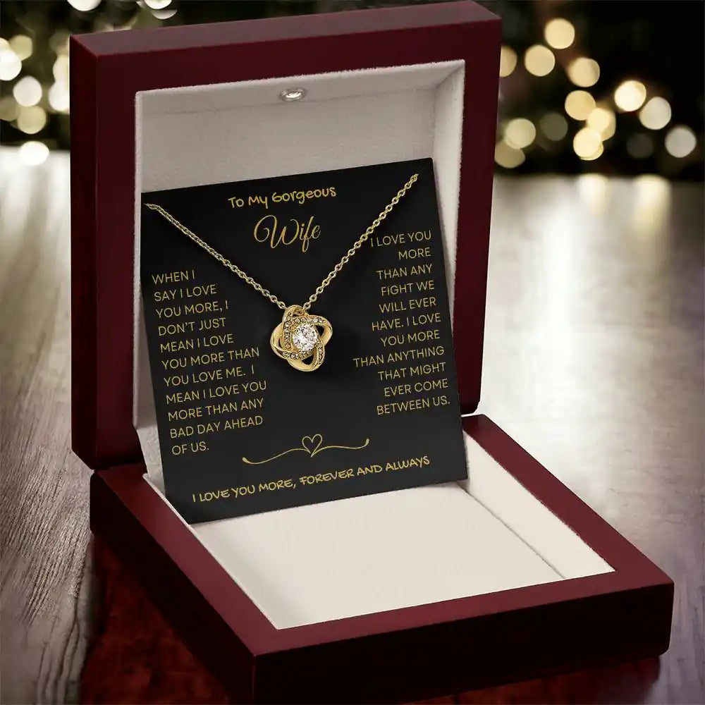 Love You More Wife Gift Gift for Jewelry | Gifting2Go