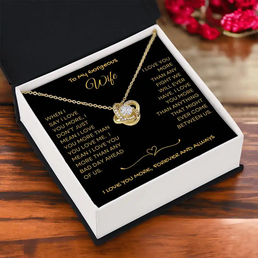 Love You More Wife Gift Gift for Jewelry | Gifting2Go
