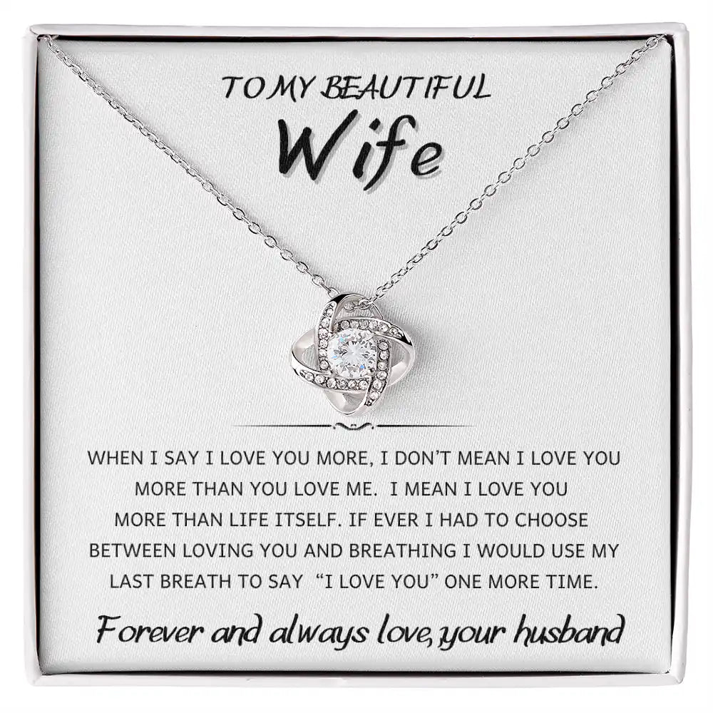 Love You More Wife Gift Gift for Jewelry | Gifting2Go