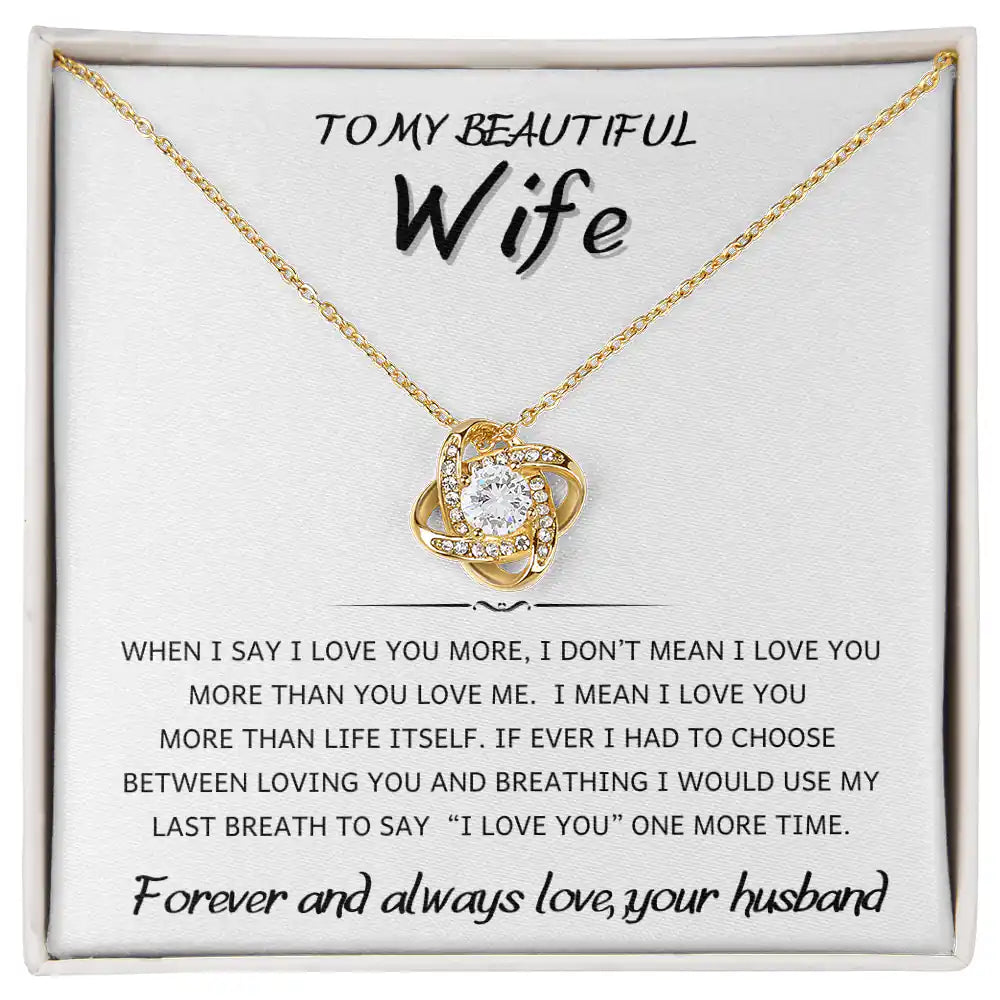 Love You More Wife Gift Gift for Jewelry | Gifting2Go