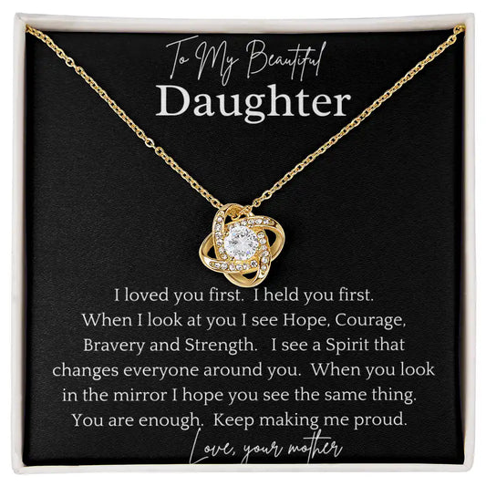 Loved First Daughter Necklace Gift for Jewelry | Gifting2Go
