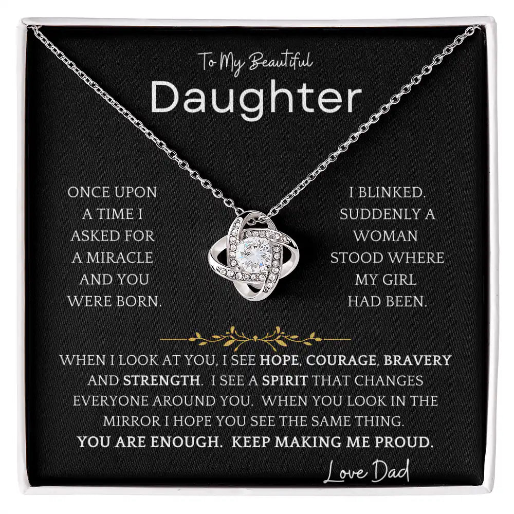 Many Good Traits Daughter Necklace Gift for Jewelry | Gifting2Go